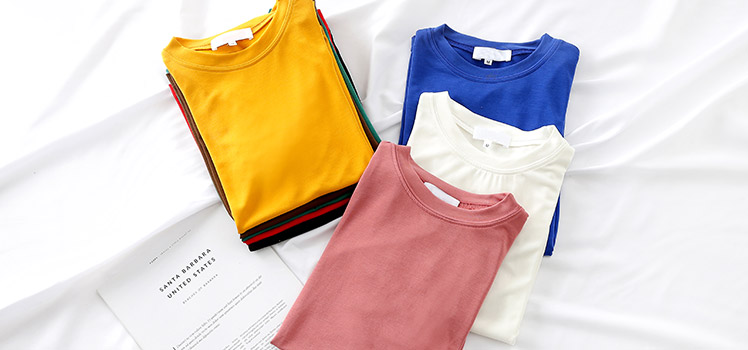 烟台夏季T恤衫定做要选对材质